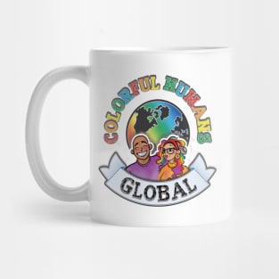 Colorful Humans Global Mug